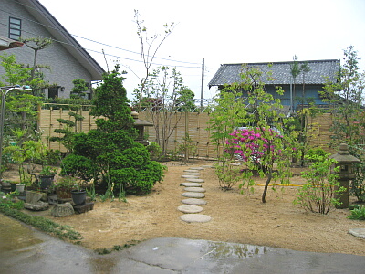 和風外溝・竹垣 水戸市